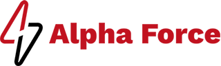 Alpha Force Logo – Professionelles Reinigungsunternehmen in Österreich.